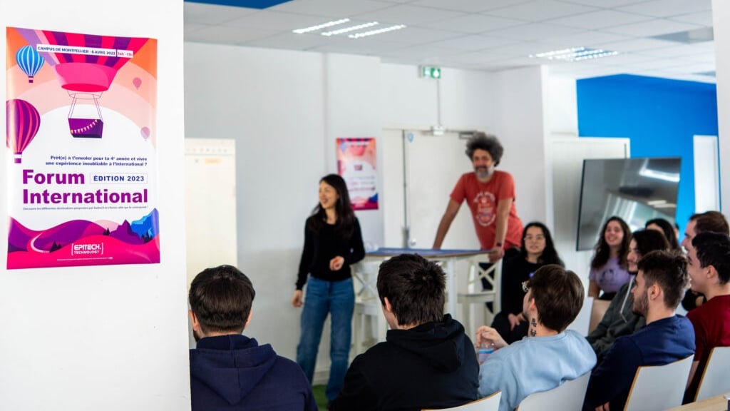 Forum International 2023&nbsp;: explorer les opportunités de mobilité en 4e année à Epitech