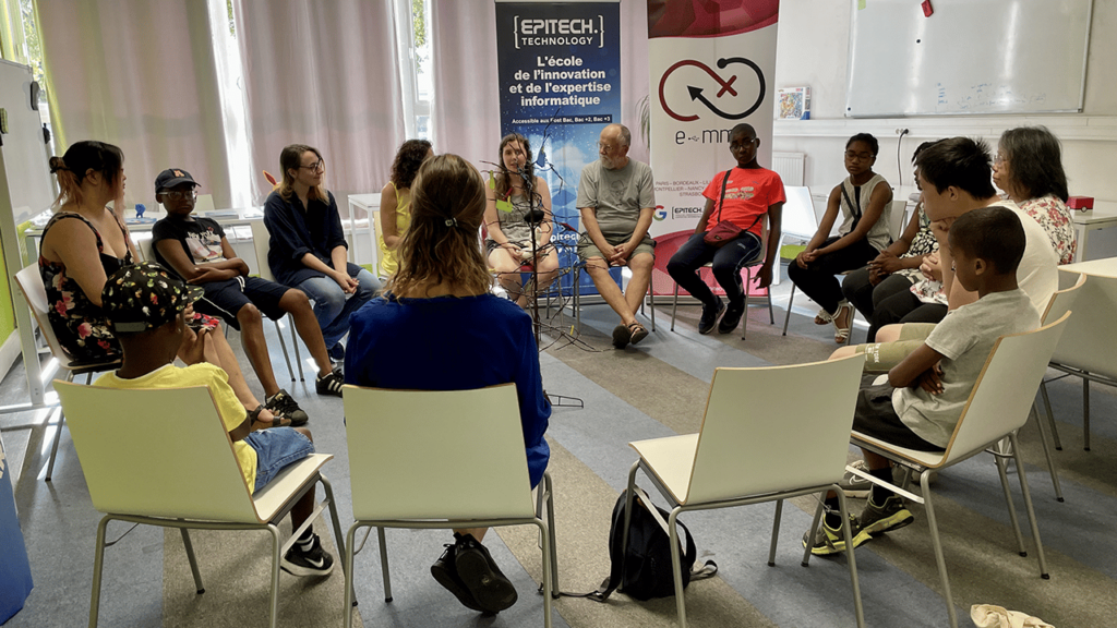 E-mma déconstruit les stéréotypes dans l’informatique avec France Parrainages