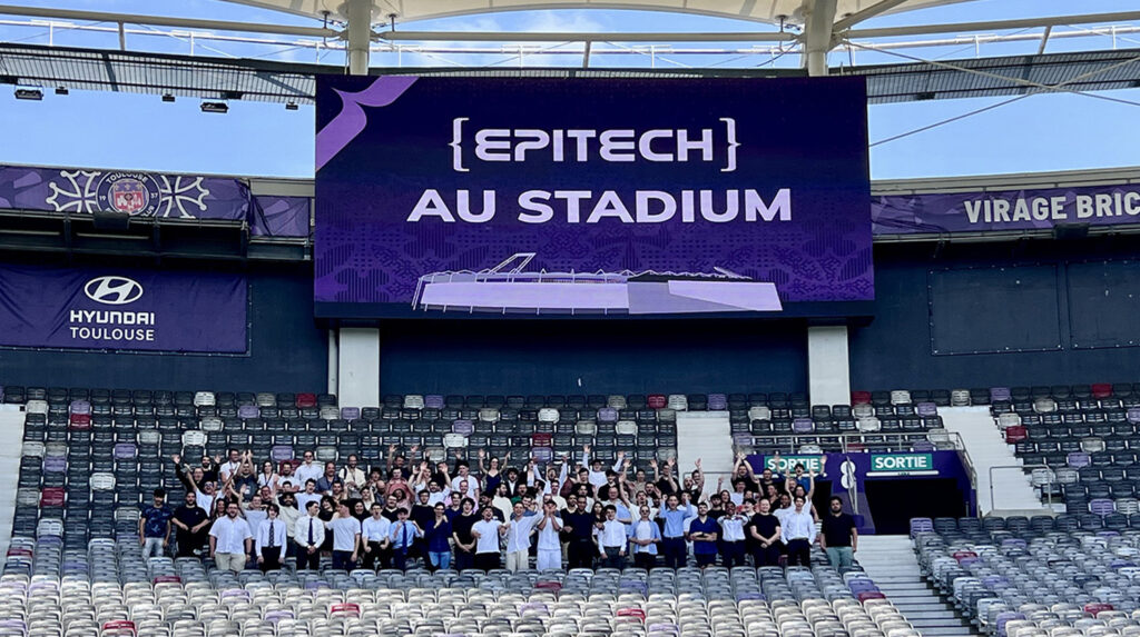 Epitech Toulouse s’empare du Stadium de la cité rose